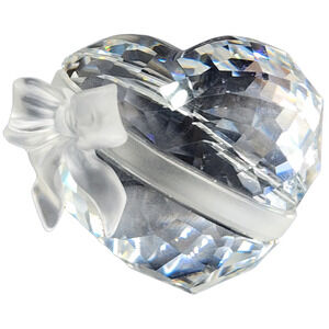 Swarovski Crystal 7480000001 Sweet Heart Figurine 210035 Frosted Bow